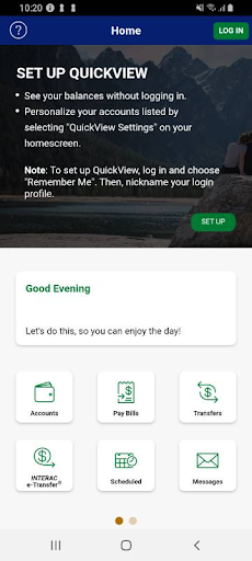 Android application Bulkley Valley Credit Union screenshort