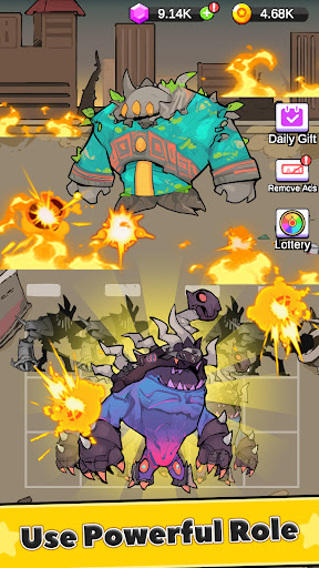 Battle Warriors: Strategy Game Screen 2