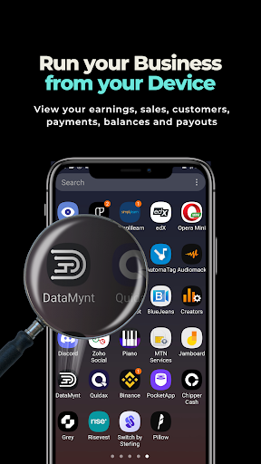DataMynt for Business Screen 2