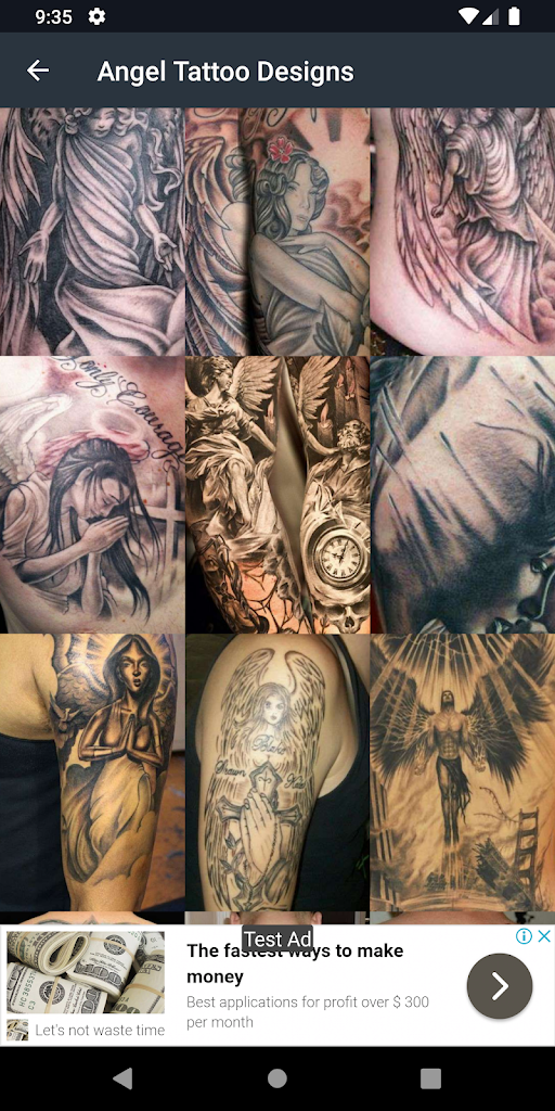 ڈاؤن لوڈ اتارنا Angel Tattoo Designs Apk Android ڈاؤن لوڈ کے لئے تازہ ترین ورژن