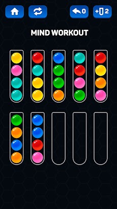 Ball Sort Color - パズルゲームのおすすめ画像1