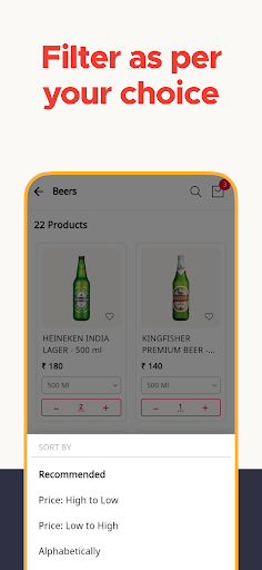 Tipsy: Alcohol Delivery Screen 3