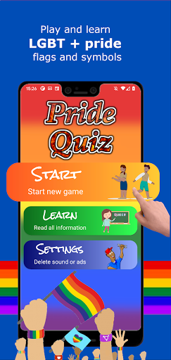Android application Pride Quiz LGBTIQ+ screenshort
