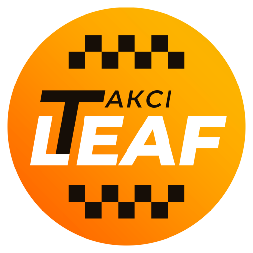 Leaf taxi logo