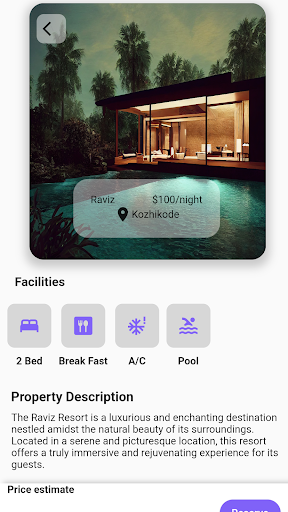 Hotel Reservation Screen 3