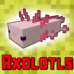 Cover Image of ダウンロード Axolotls Mod for Minecraft PE 7.1 APK