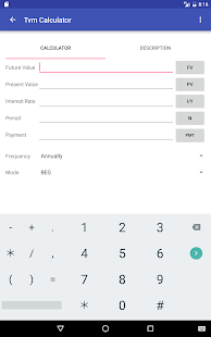 Snímek obrazovky Ray Financial Calculator Pro