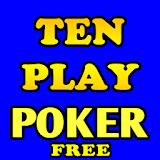 Ten Play Poker - Free! icon