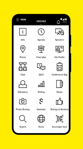 Sartorius Events Screen 2