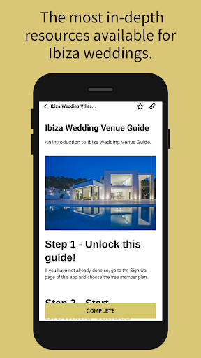 Ibiza Weddings Screen 3