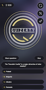 Quizerty: Millionaire Quiz Be rich 1.1 APK screenshots 2