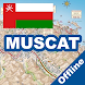 Muscat Oman Travel Guide Map