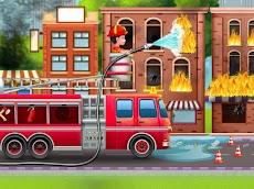 消防車消防士ゲーム：子供のための救助ゲームのおすすめ画像2