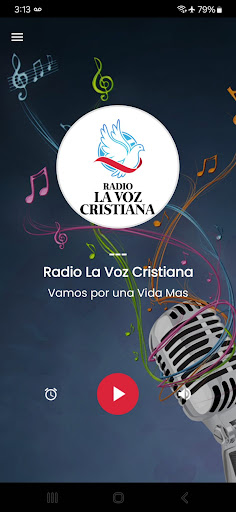 Android application Radio La Voz Cristiana screenshort