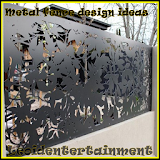 Metal fence design ideas icon
