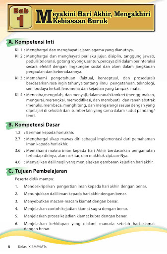 Buku Guru Kelas 9 Pend Agama Islam Revisi 2014