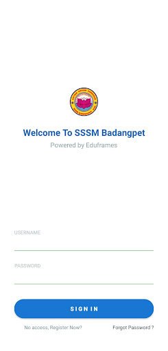 Android application SSSM Badangpet screenshort