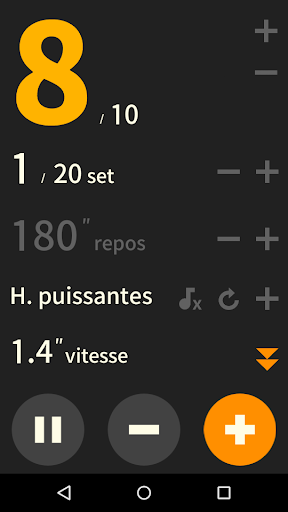 Compteur d’entraînement Rep F