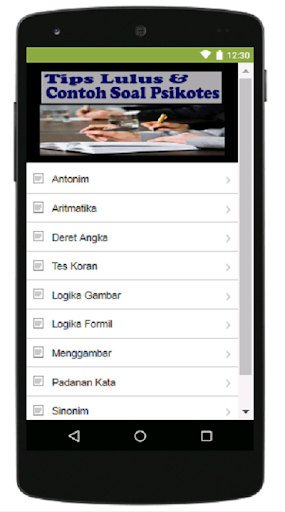 Psikotes Terbaru Lengkap and Pr