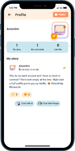 JustTalk.io - Your Safe Space