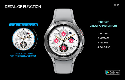 ACRO Classic Sion X600 Watch Screen 3