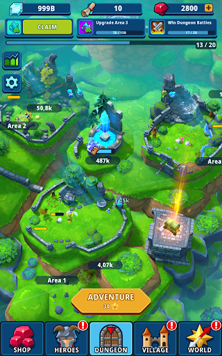 Idle Dungeon Manager - PvP RPG - Role Playing - games
