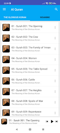 The Meaning of Glorious Koran