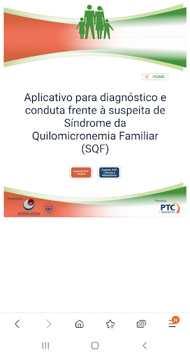 Calculadora SQF 2021 Screen 2