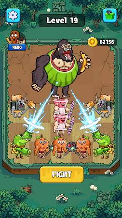 Game screenshot Brainzoot Merge: Monster War hack