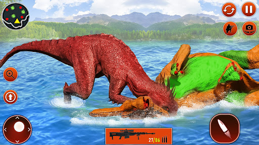 wild dinosaur hunter shooting Screen 3