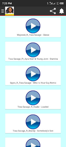 Tiwa Savage Songs Screen 2