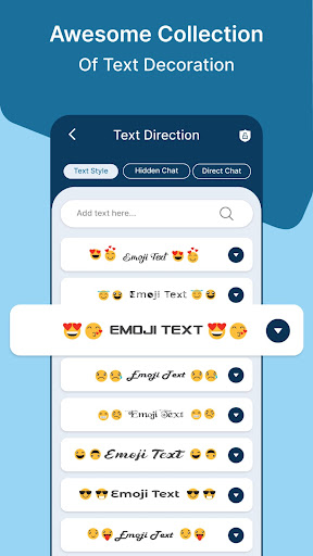 Android application Chat Styles for Whatsapp screenshort