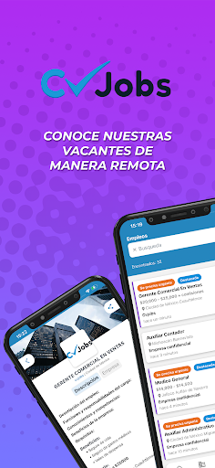 Android application Cvjobs - Búsqueda de empleo screenshort