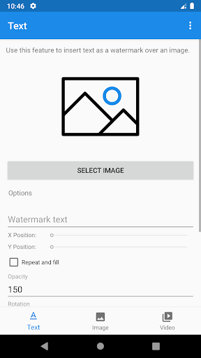 Watermark in photos and videos
