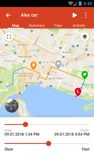 WiTi GPS Screen 3