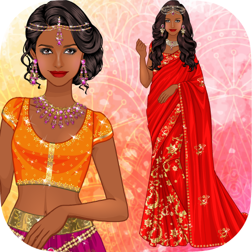 Sari dress up discount