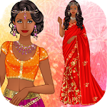 Cover Image of Download Indian Sari dress up  APK