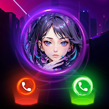 Call Screen Theme: Color Phone icon