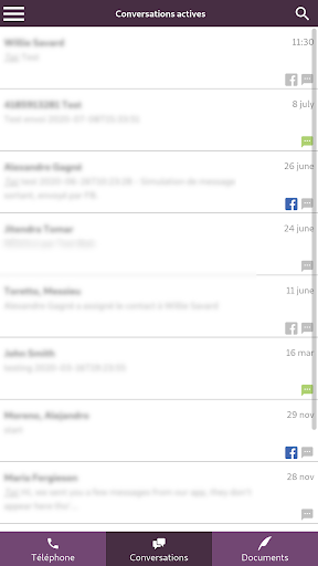 Android application Tchat N Sign screenshort