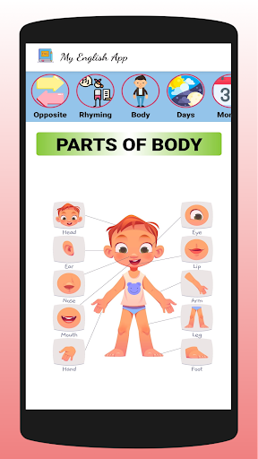 My English Flashcards Screen 2