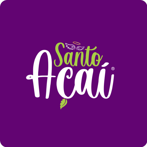 Santo Açaí ® logo