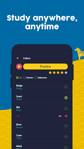 Learn Swedish - Beginners Screen 2