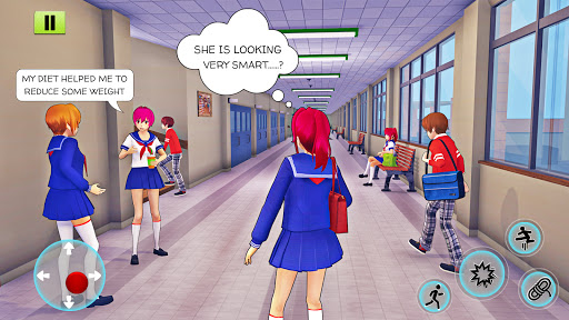 High School Girl Simulator 3D: Anime School Games  screenshots 12