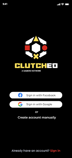 Android application Clutched screenshort