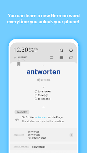 WordBit German (for English) Screen 2