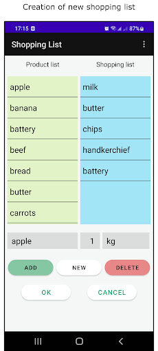 Shopping List - simple, quick Screen 3