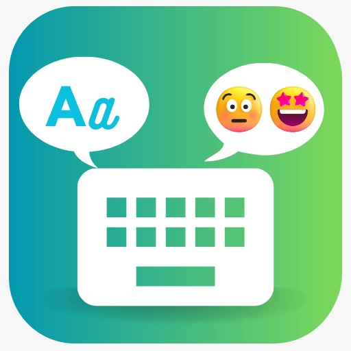 Stylish Keyboard Fonts & Emoji logo