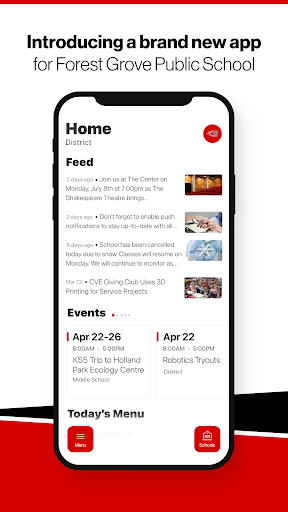 Android application Forest Grove Public School, OK screenshort