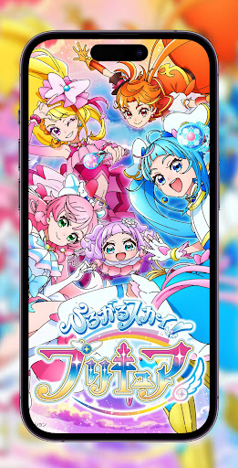 Android application Precure Wallpaper 4K プリキュアシリーズ screenshort