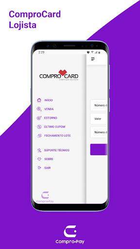 ComproCard Lojista Screen 2